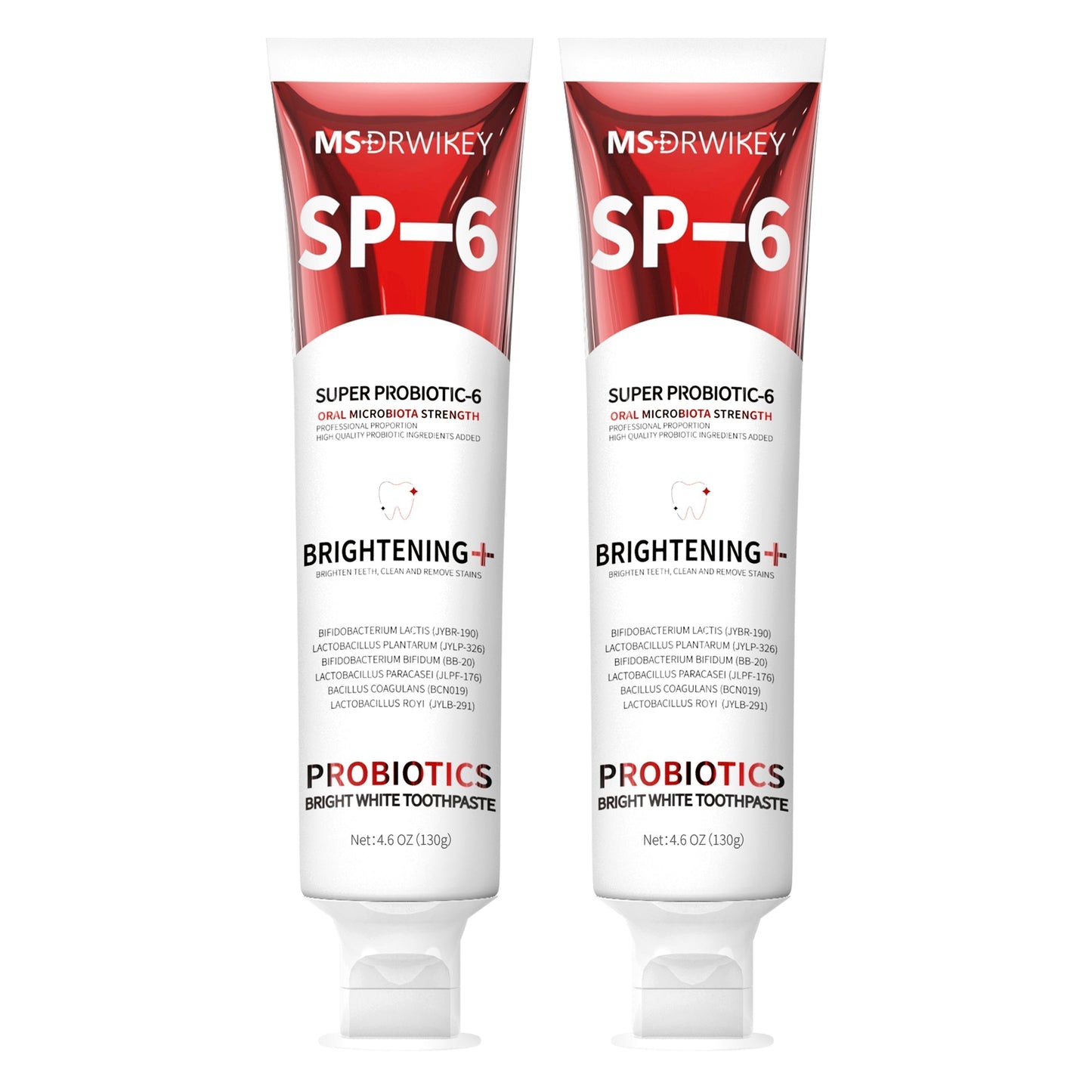 SP-6 Whitening Toothpaste – Brighten Your Smile with the Power of 6 Probiotics
