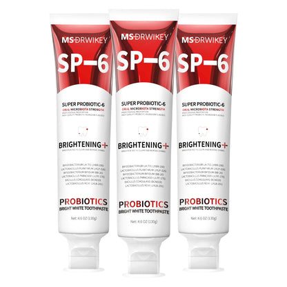 SP-6 Whitening Toothpaste – Brighten Your Smile with the Power of 6 Probiotics