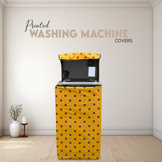 Universal 100% Waterproof Printed Washing Machine Covers in Parachute Fabric (Random Colour)