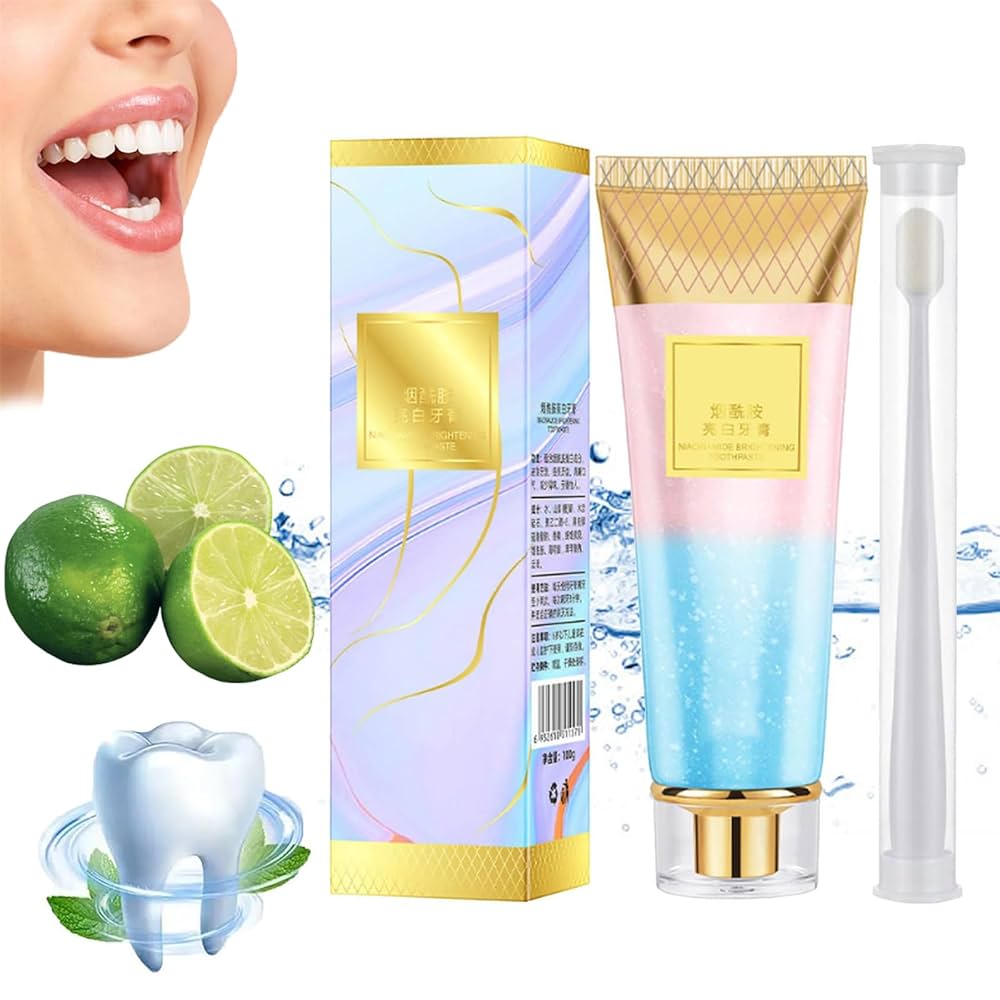 Busaurus Toothpaste, Busaurus Probiotic Whitening Toothpaste Nicotinamide Toothpastes, Remove Tooth Stains, Fresh Breath (1PCS)