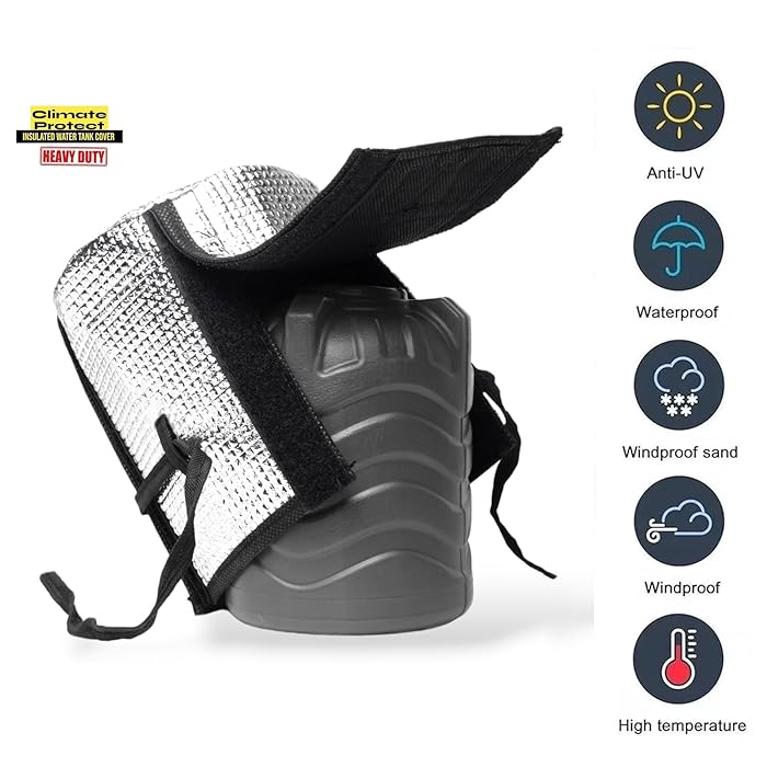 Climate Protect Water Thermal Tank Cover/Jacket for Hot and Cold Wheather