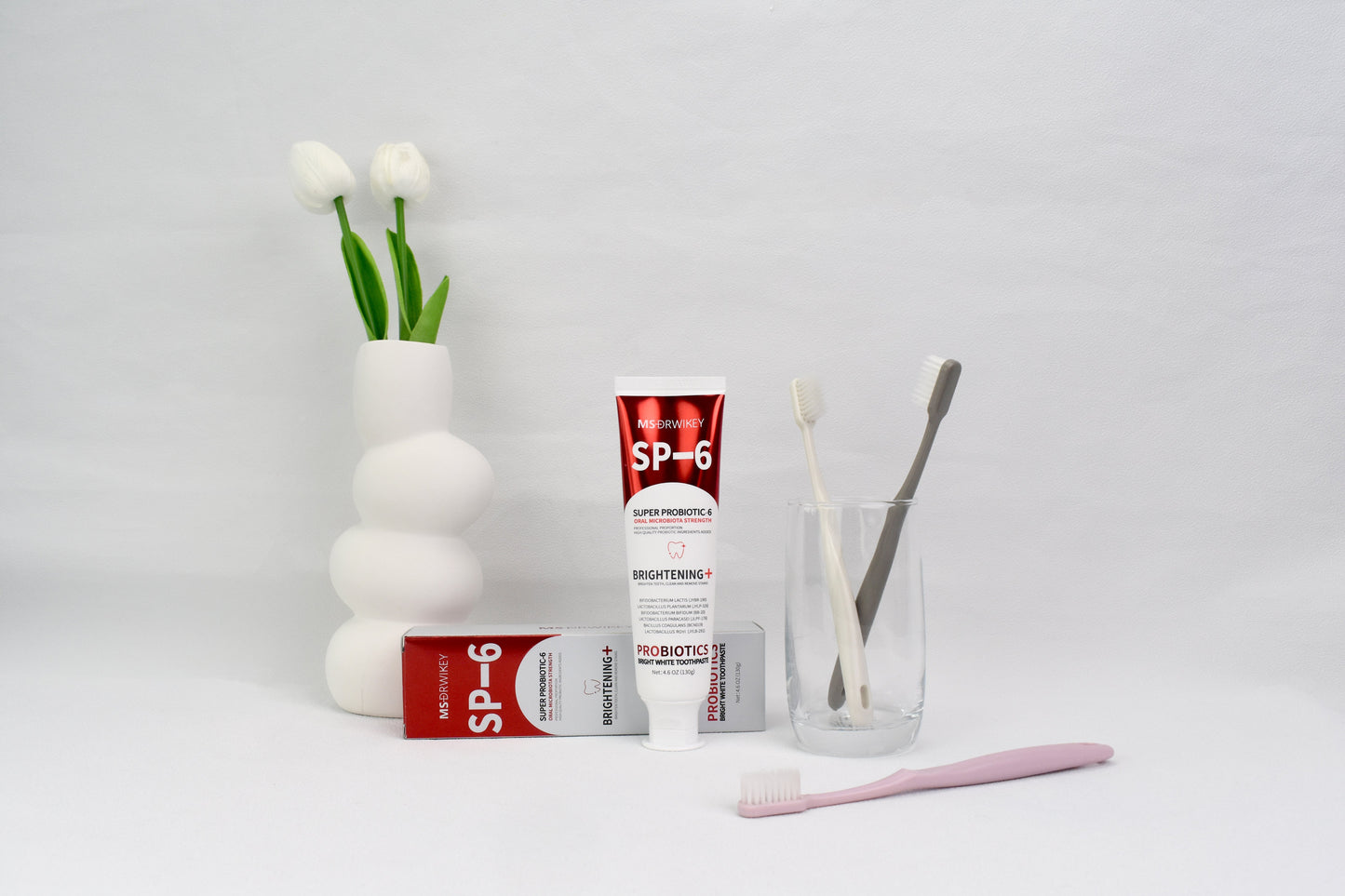 SP-6 Whitening Toothpaste – Brighten Your Smile with the Power of 6 Probiotics