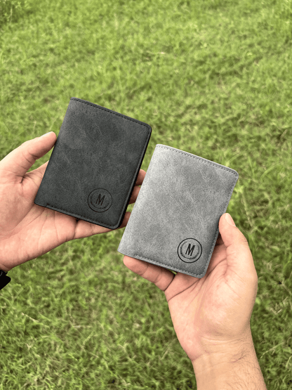 Short Leather Imported Wallet