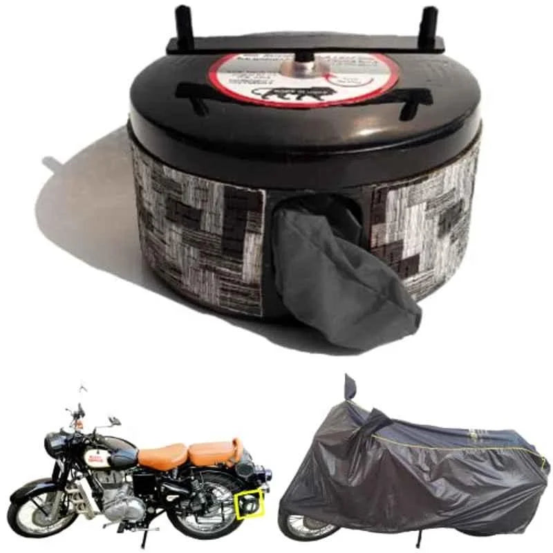 Waterproof Bike Top Cover with anti-theft Feature