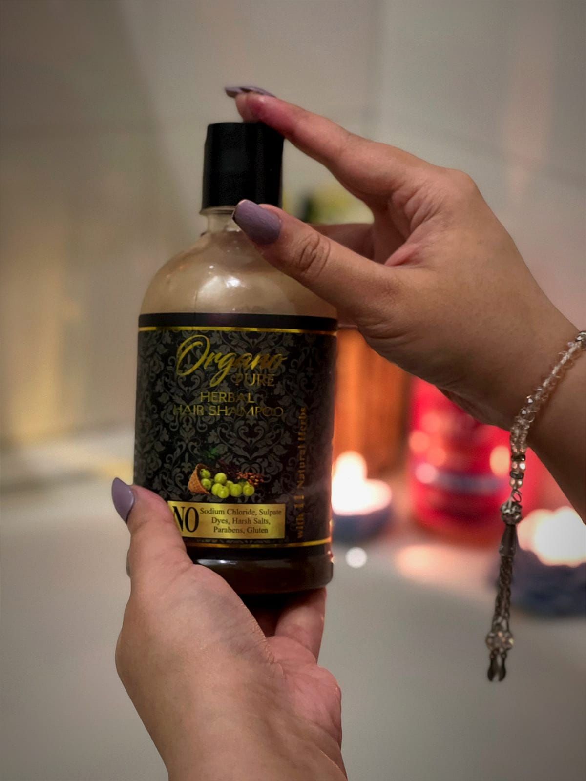 Organo Pure Herbal Hair Shampoo