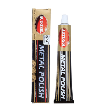AUTOSOL Metal Polish 75ml (Made in Germany), [100% Original] Autosol Metal Polish 75ml Universal for Chrome Alloy Stainless Steel Car Truck. Autosol Noble chrome shine 75ml metal polishing metal poly. |