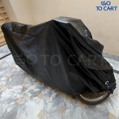 Waterproof Bike Top Cover with anti-theft Feature
