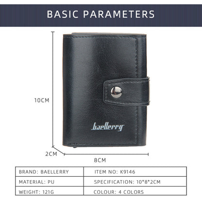 Antitheft Rfid Aluminum Card Holder Wallet Long space Capicity for Cash
