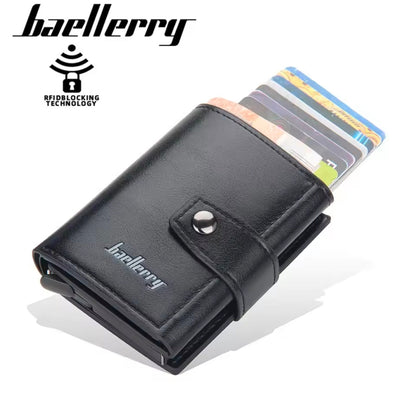 Antitheft Rfid Aluminum Card Holder Wallet Long space Capicity for Cash